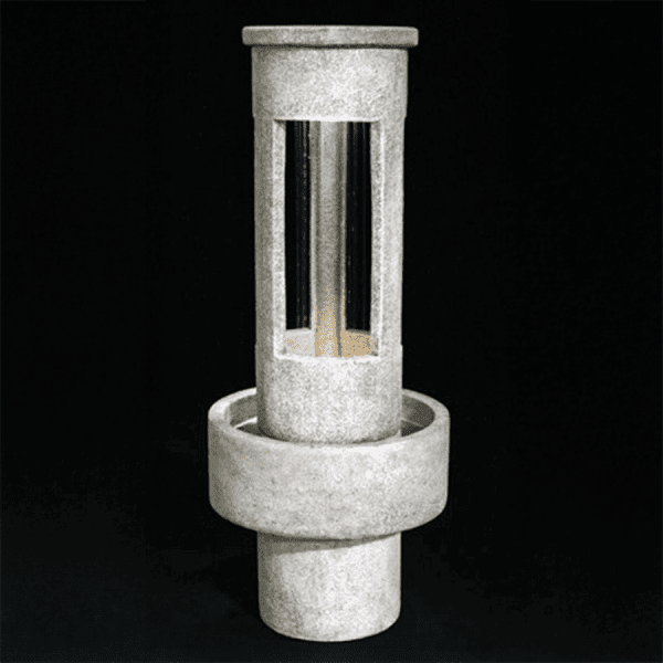Fiore Tall Cylinder Rain Fountain