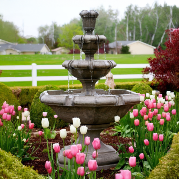 Henri Grande Kensington Three Tier Fountain