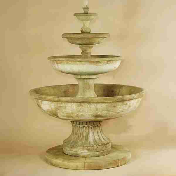 Giannini Garden Marina 4 Tier Fountain