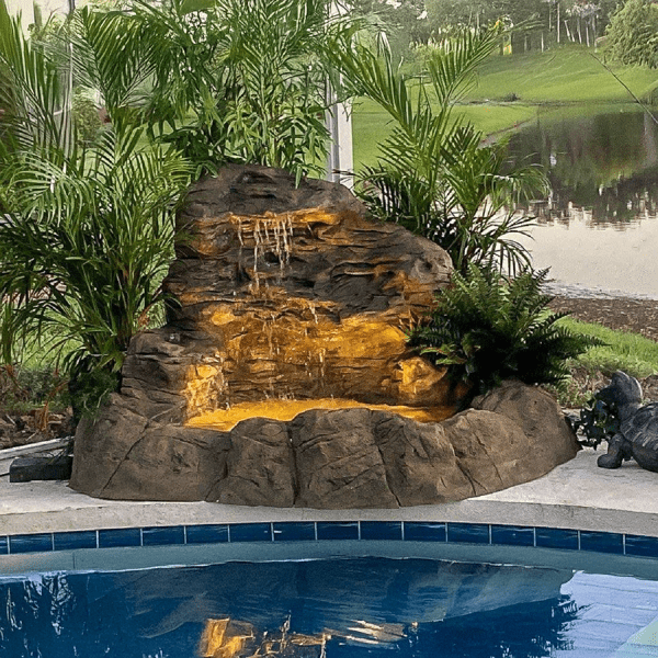 Corner Cascades Self Contained Waterfall Fountain