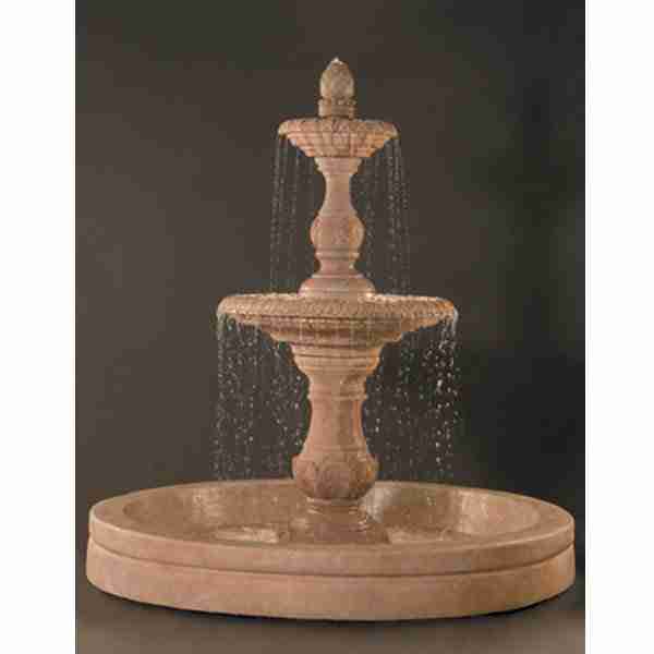 Fiore Four Seasons Fountain For Pond- Basin not included