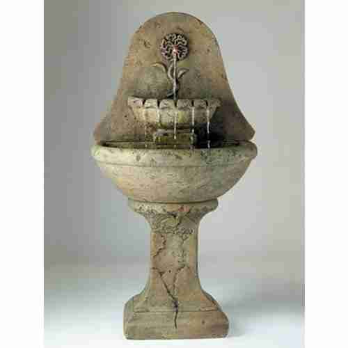 Fiore Tall Marigold Wall Fountain