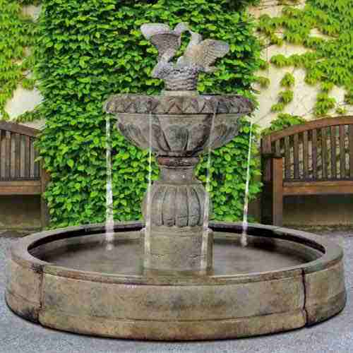 Henri Paloma Cascada Fountain in Valencia Basin