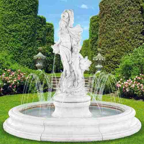 Henri Venus w/Dolphins in Toscana Basin w/Spray Ring