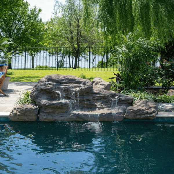 CASCADES Pool Waterfall