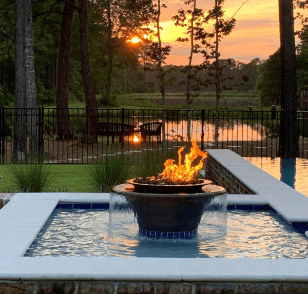 Cazo 360 Copper Fire & Water Bowl