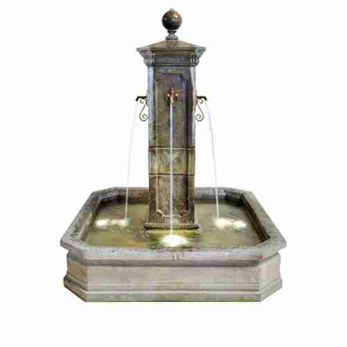 Anduze Colonne Fountain For Spouts