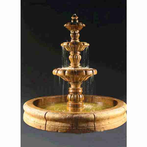 Fiore Espana Fountain with Fiore Pond