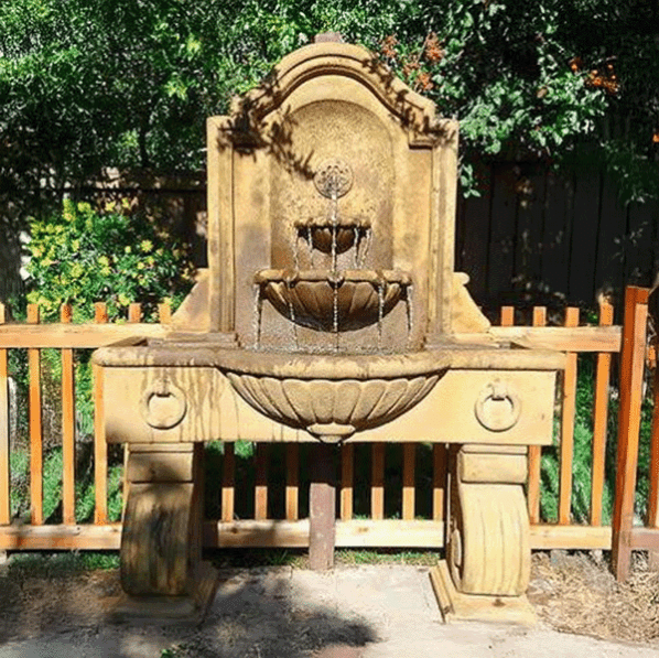 Giannini Anduze Wall Fountain For Spout