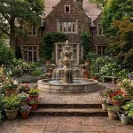 Massarelli Renault Extra Large Four Tier Fountain With 14' Pool - Image 2