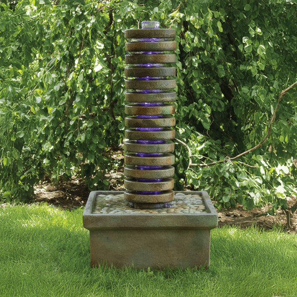 Henri Round Luminaire Fountain