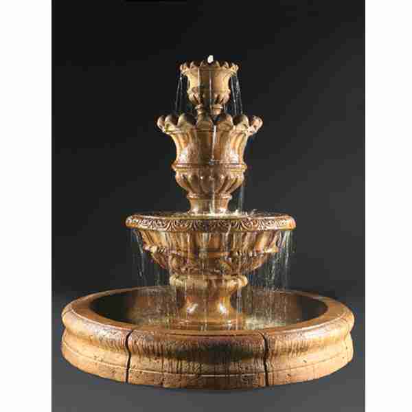Fiore Elegante Fountain with Fiore Pond