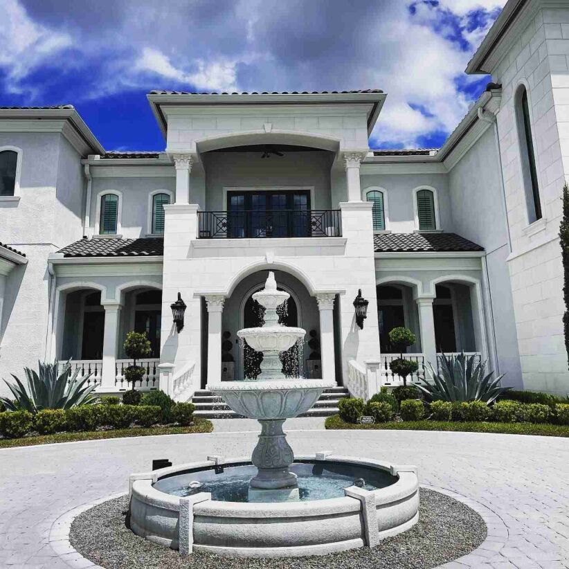 Massarelli Windley Key Fountain With 8' Pool