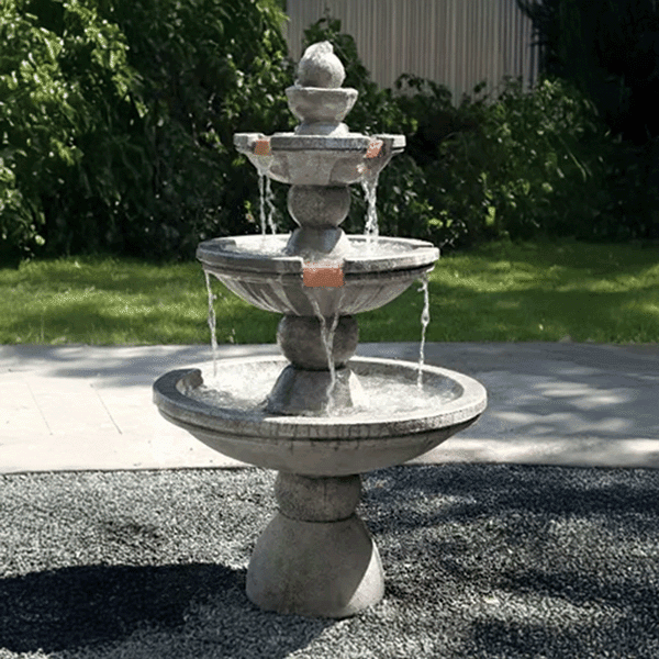 Henri Studio Buckingham Three-tier Fountain