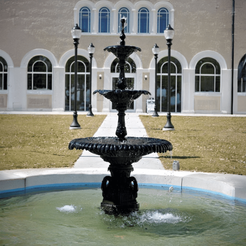 Cast Iron Large Heron Fountain- Contact for shipping