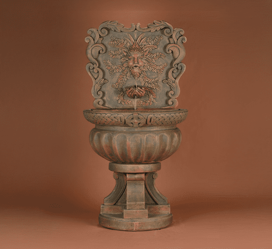 Fiore Green Man Wall Fountain