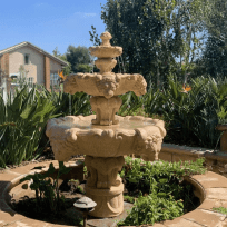 Fiore Lion Fountain with 55" basin - Image 2