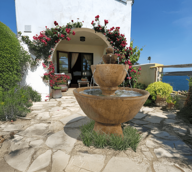 Fiore Stone Tuscan Garden Fountain
