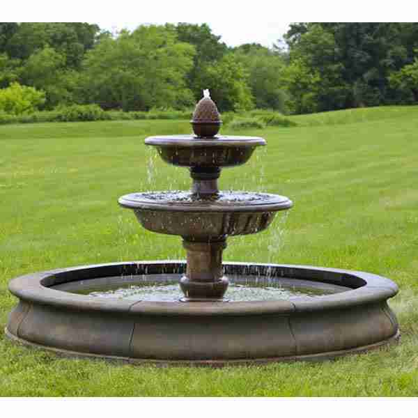 Campania Beaufort Fountain in Basin