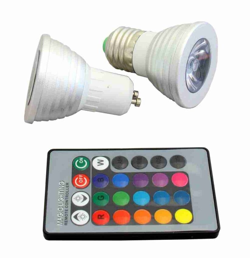 LED Colored Programmable Lights