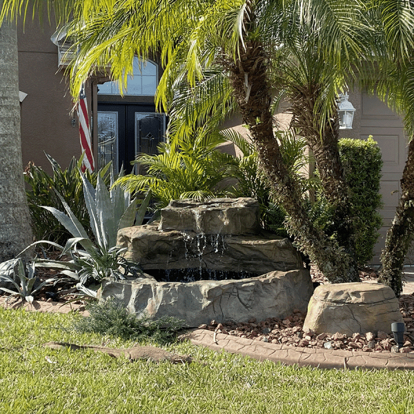 Crescent Falls Waterfall by Universal Rocks.