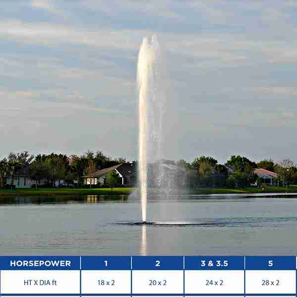 AquaMaster Geyser Lake Fountain